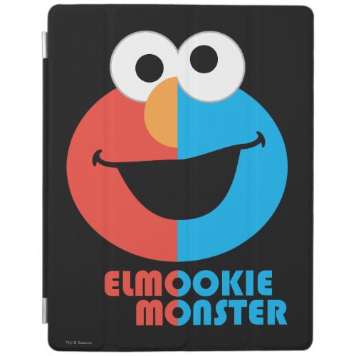 Elmo and Cookie Half Face iPad Smart Cover
