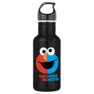 Elmo and Cookie Half Face Water Bottle