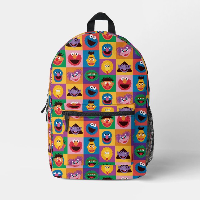 Elmo and Friends Printed Backpack | Zazzle