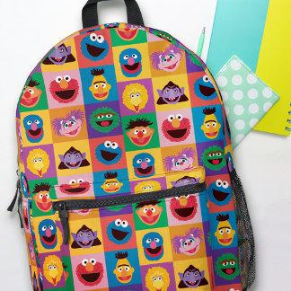 Elmo and Friends Printed Backpack