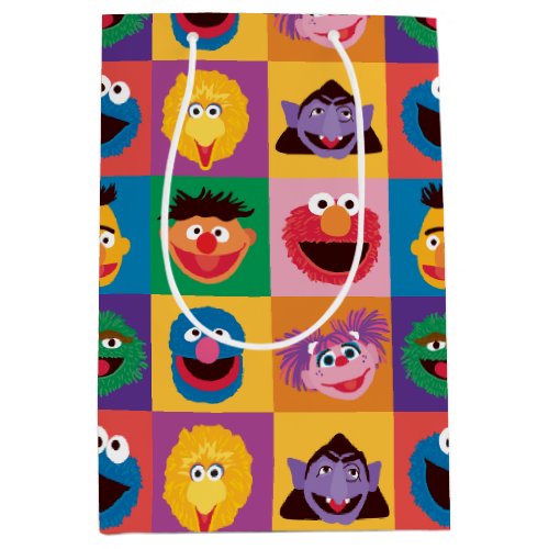 Elmo and Friends Wrapping Paper Medium Gift Bag