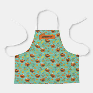 Elmo and Goldfish Pattern Apron