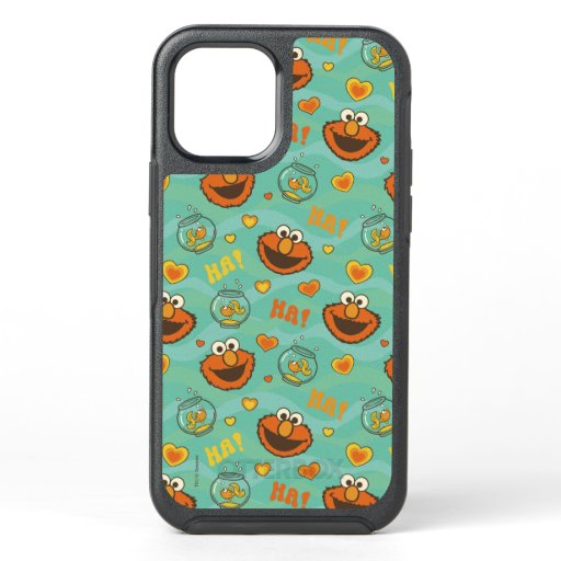 Elmo and Goldfish Pattern OtterBox Symmetry iPhone 12 Case