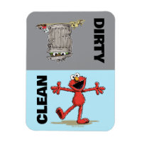 Elmo and Oscar "Clean or Dirty" Dishwasher