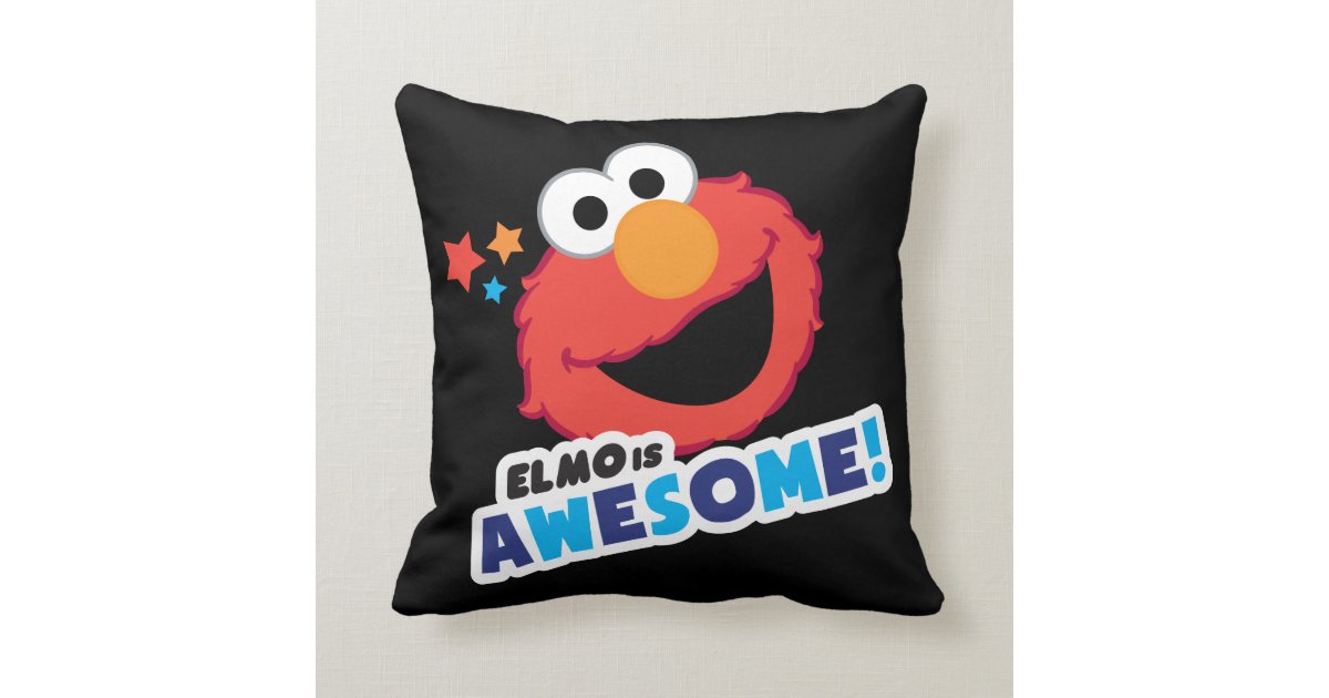 personalized elmo pillow