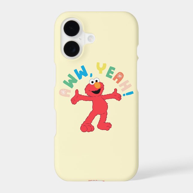Elmo | Aww, Yeah! Iphone Case (Back)