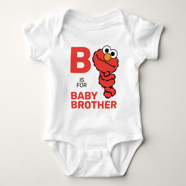 Elmo | B is for Baby Brother Bodysuit (Front)