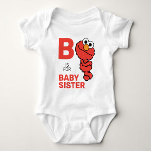 Elmo   B is for Baby Sister Bodysuit