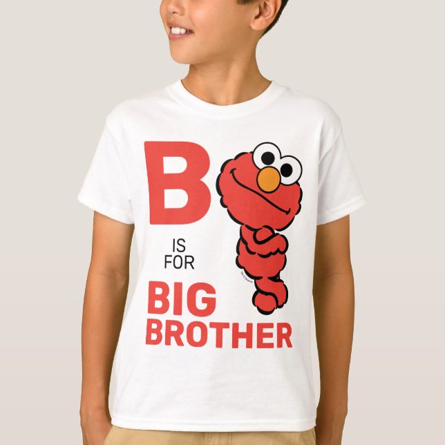 Elmo | B is for Big Brother T-Shirt (Front)