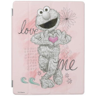 Elmo B&W Sketch Drawing iPad Smart Cover