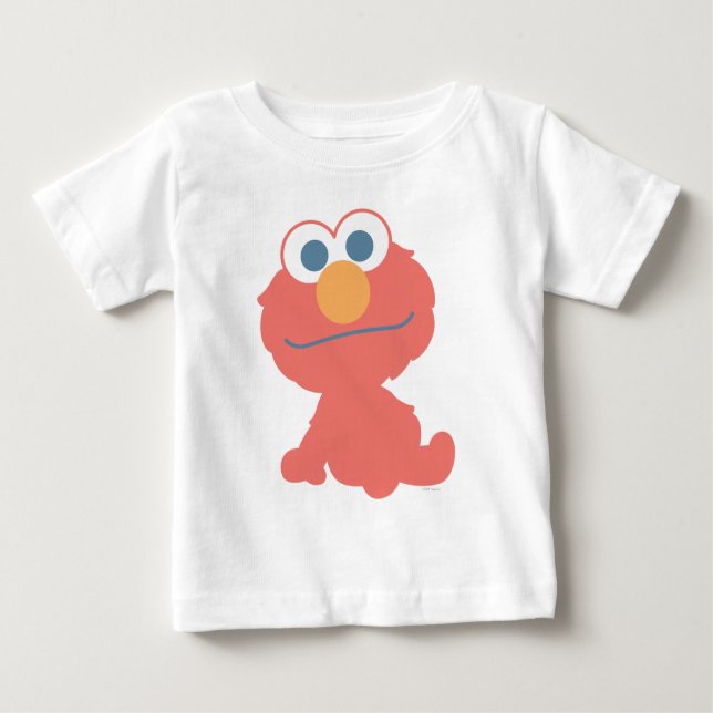 Elmo Baby Sitting Baby T-Shirt (Front)