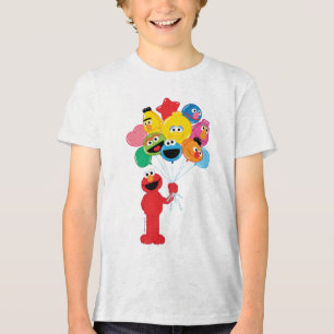 Elmo Balloons Tri-Blend Shirt