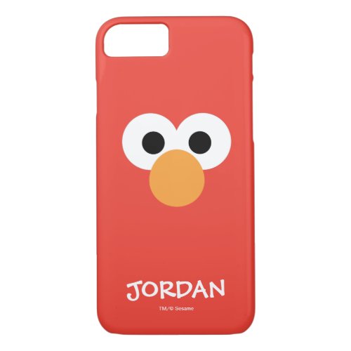 Elmo Big Face  Add Your Name iPhone 87 Case
