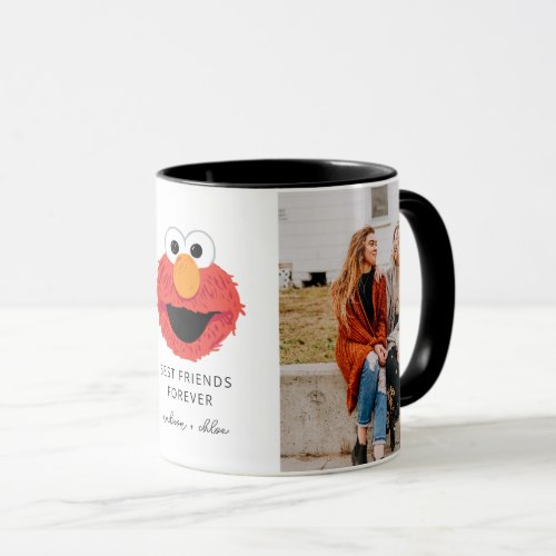 Elmo Big Face  Best Friends _ Photo Mug