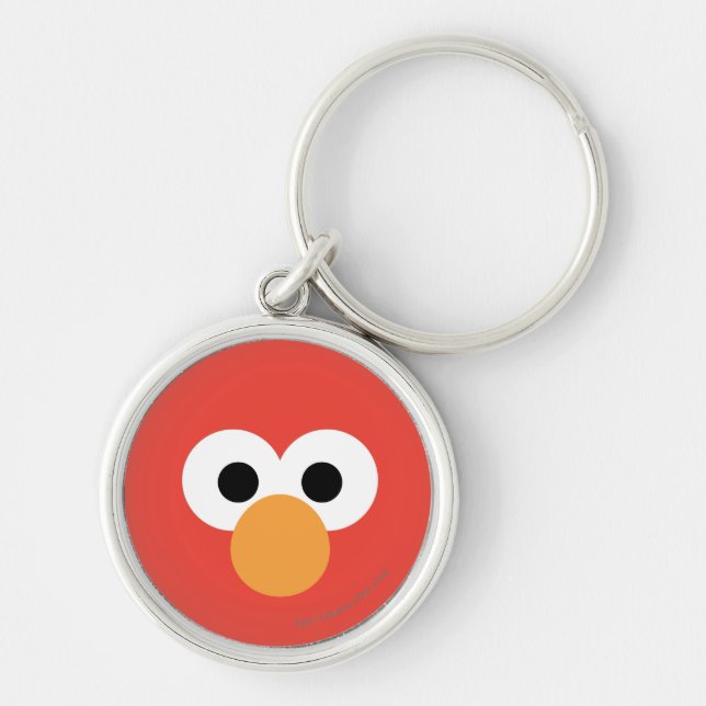 Elmo Big Face Keychain (Front)