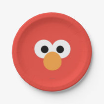 Elmo Big Face Paper Plates