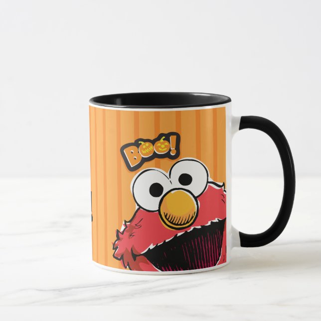 Elmo - Boo! | Add Your Name Mug (Right)