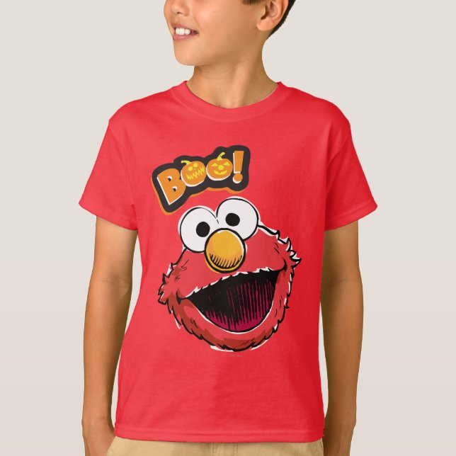 Elmo - Boo! T-Shirt (Front)