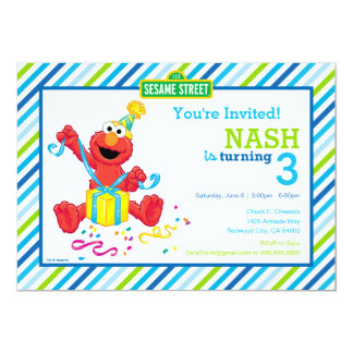 Elmo Boy's Birthday Card