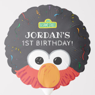 Elmo Chalkboard Birthday Balloon