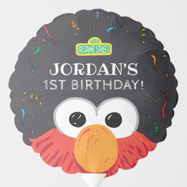 Elmo Chalkboard Birthday Balloon (Front)