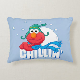 Elmo Chillin' Accent Pillow