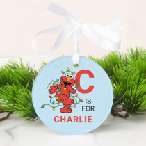 Elmo Christmas | Personalized Name & Photo Ornament