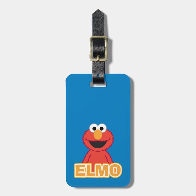 Elmo Classic Style Luggage Tag (Front Vertical)