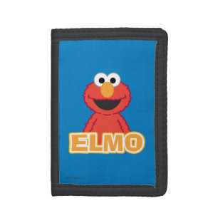 Elmo Classic Style Trifold Wallet