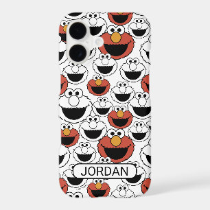 Elmo Color Pop Face Pattern iPhone 17 Case