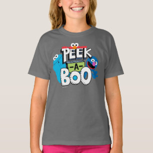 Elmo, Cookie & Grover Peek-a-Boo T-Shirt