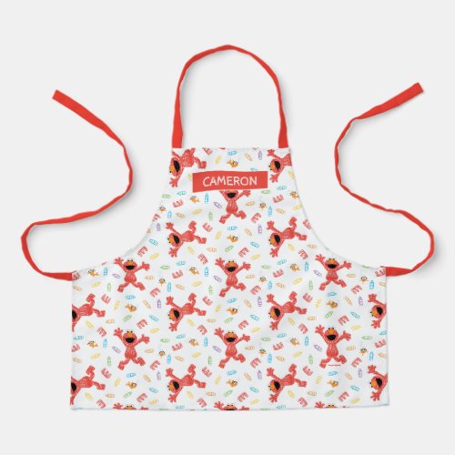 Elmo Crayon Pattern Apron