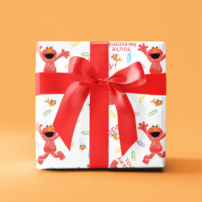 Elmo Christmas Wrapping Paper 