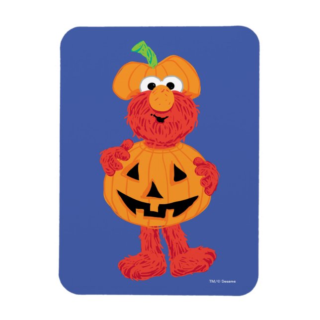 Elmo | Cute as a Pumpkin Magnet (Vertical)