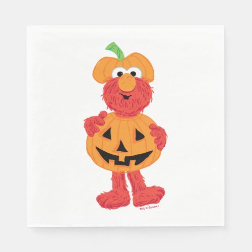 Elmo  Cute as a Pumpkin Napkins