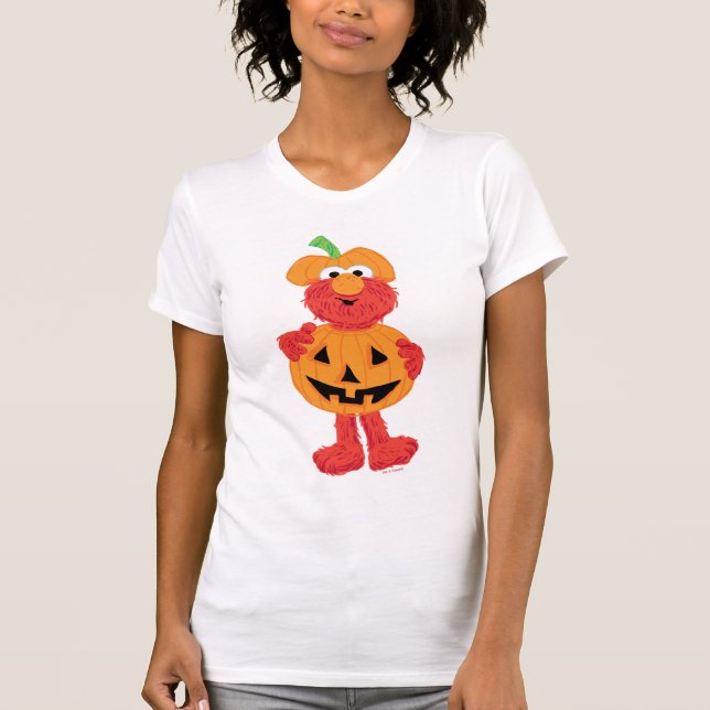 Elmo | Cute as a Pumpkin T-Shirt (Front)