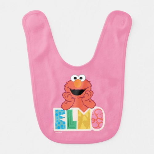 Elmo Cute  Fun Baby Bib