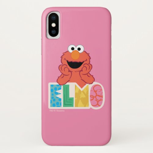 Elmo Cute  Fun iPhone X Case