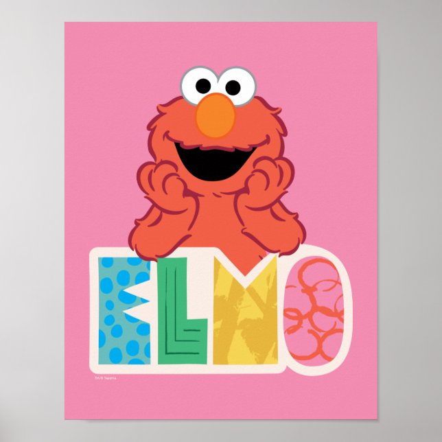 Elmo Cute & Fun Poster (Front)