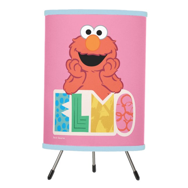 Elmo Cute & Fun Tripod Lamp (Front)