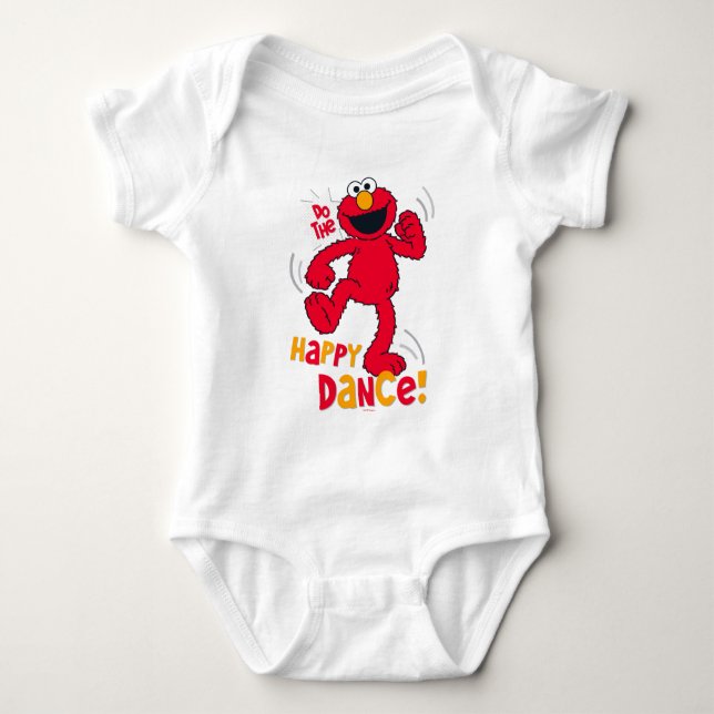 Elmo | Do the Happy Dance Baby Bodysuit (Front)