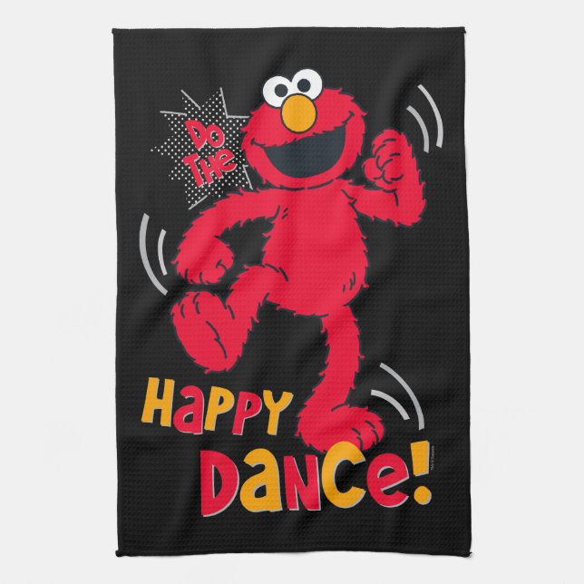 Elmo | Do the Happy Dance Kitchen Towel (Vertical)
