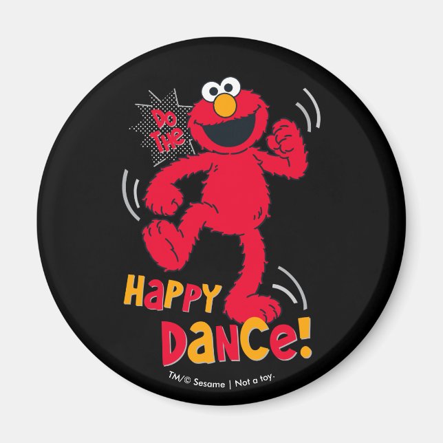 Elmo | Do the Happy Dance Magnet (Front)