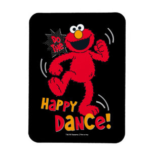 Elmo   Do the Happy Dance Magnet