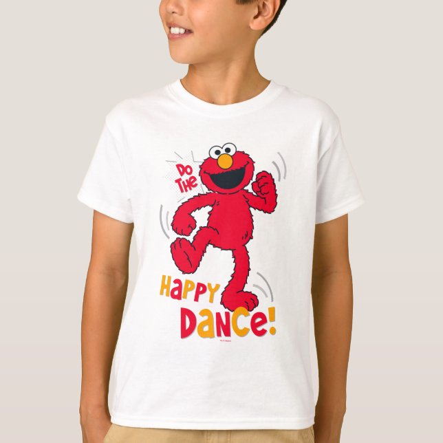 Elmo | Do the Happy Dance T-Shirt (Front)