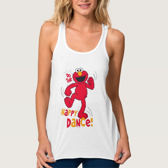 Elmo | Do the Happy Dance Tank Top (Front)