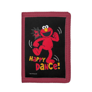 Elmo Do the Happy Dance Trifold Wallet