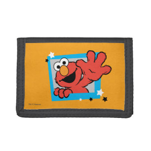 Elmo Extreme Pose 2 Trifold Wallet