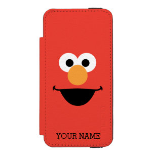 Elmo Face Art   Add Your Name Wallet Case For iPhone SE/5/5s