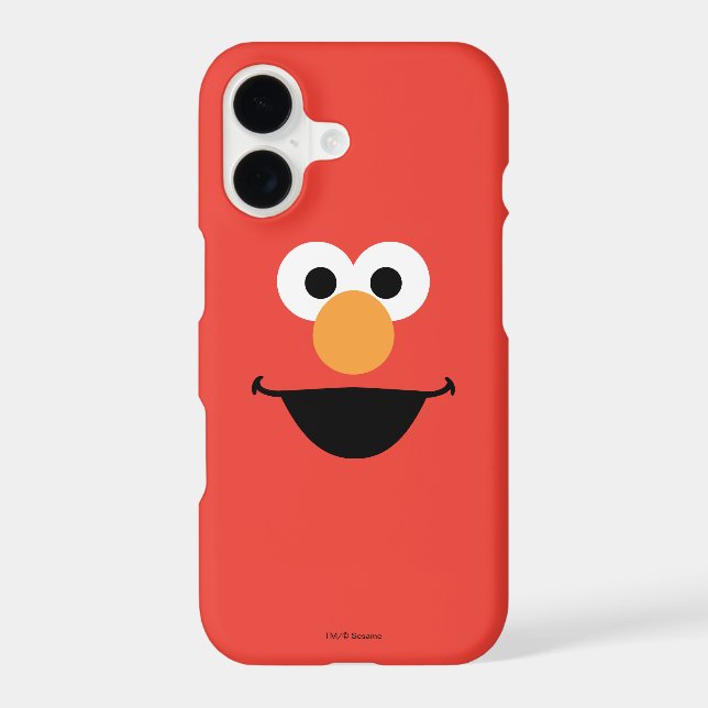 Elmo Face Art Case-Mate iPhone Case (Back)